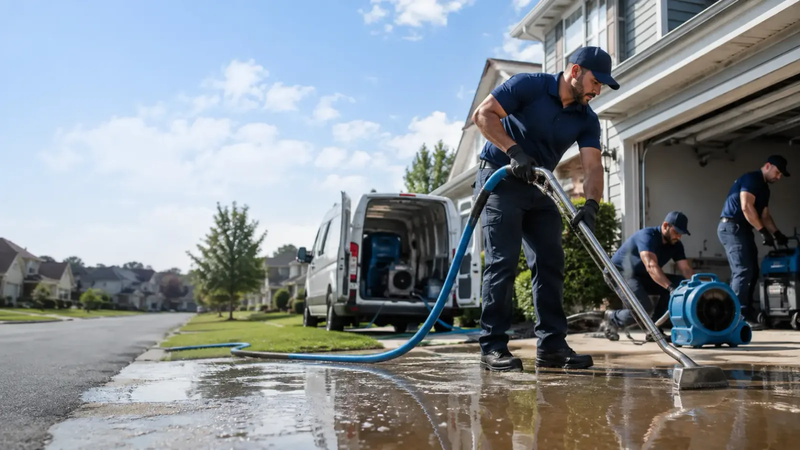 Flood Damage Restoration in Paradise, KS